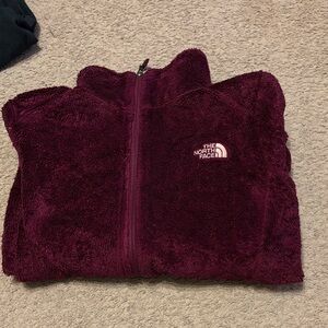 The North Face Deep Burgundy Fleece Jacket